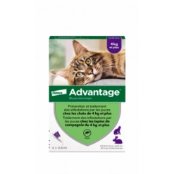 Advantage 80 Chat/Lapin De Plus De 4 Kg