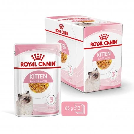 Cat Kitten Royal Canin Emincé En Gelée Sachet Repas 4 Cat Kitten Royal Canin Emincé En Gelée Sachet Repas – Image 2