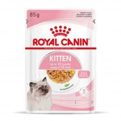 Certains Magasins De Fournitures Pour Chats 12 Cat Kitten Royal Canin Emincé En Gelée Sachet Repas