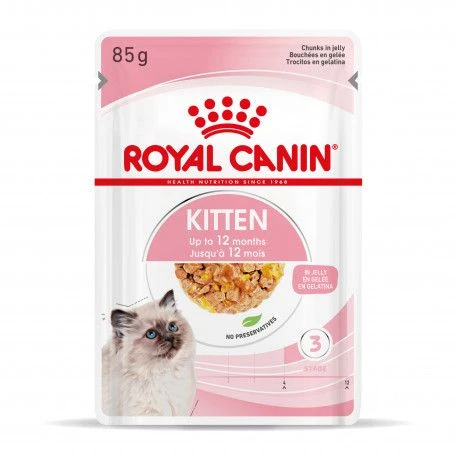 Cat Kitten Royal Canin Emincé En Gelée Sachet Repas 3 Cat Kitten Royal Canin Emincé En Gelée Sachet Repas