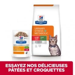 C/D Urinary Stress Multicare+Metabolic Sachet Repas Pour Chat Poulet -Certains Magasins De Fournitures Pour Chats feline c d urinary stress metabolic sachet repas 2