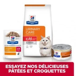 C/D Urinary Stress Multicare Sachet Repas Pour Chat Saumon -Certains Magasins De Fournitures Pour Chats feline c d urinary stress saumon sachet repas 2