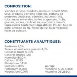 Gastrointestinal Biome Mijotés Pour Chat Poulet & Légumes -Certains Magasins De Fournitures Pour Chats feline gastrointestinal biome mijotes poulet legumes boite 7