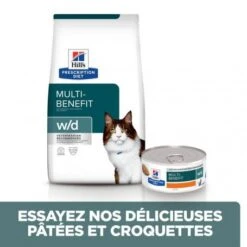 W/D Multi Benefit Croquettes Pour Chat Au Poulet -Certains Magasins De Fournitures Pour Chats feline w d 2