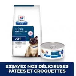 Z/d Food Sensitivities Boîte Pour Chat -Certains Magasins De Fournitures Pour Chats feline z d food sensitivities activ biome boite 2