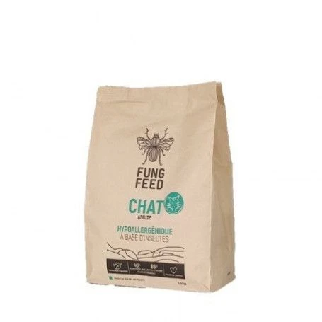 Fungfeed Croquettes Hypoallergéniques Pour Chat Aux Insectes 3 Fungfeed Croquettes Hypoallergéniques Pour Chat Aux Insectes