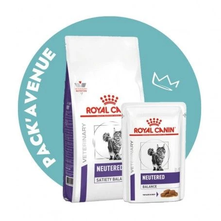 Pack'Avenue Royal Canin Cat Neutered Satiety Balance 3,5Kg Avec Sachet Repas 3 Pack'Avenue Royal Canin Cat Neutered Satiety Balance 3,5Kg Avec Sachet Repas