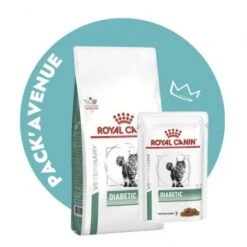 Pack'Avenue Royal Canin Cat Diabetic Sac 3,5kg Avec 12 Sachets Repas
