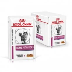 ROYAL CANIN Veterinary Health Nutrition Cat Renal Poulet Sachet -Certains Magasins De Fournitures Pour Chats royal canin veterinary diet cat renal poulet boite 1