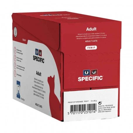 Specific FXW-P Adult Sachet Repas 3 Specific FXW-P Adult Sachet Repas
