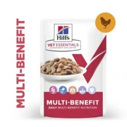 Vet Essentials Chat Multi-Benefit Adulte Poulet Sachet Repas