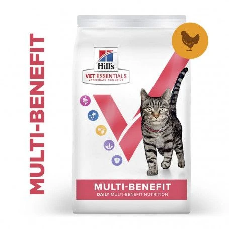 Vet Essentials Chat Multi-Benefit Adult + Poulet 3 Vet Essentials Chat Multi-Benefit Adult + Poulet
