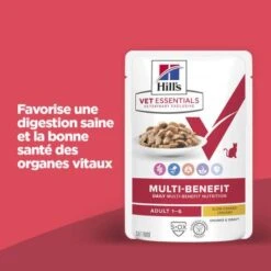 Vet Essentials Chat Multi-Benefit Adult Pack Mixte Sachet Repas -Certains Magasins De Fournitures Pour Chats vet essentials chat multi benefit adult poulet sa pack m 1