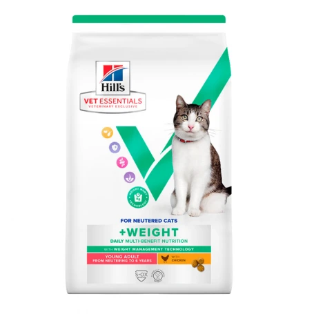 Vet Essentials Chat Multi-Benefit + Weight Young Adult Poulet 3 Vet Essentials Chat Multi-Benefit + Weight Young Adult Poulet