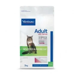 Virbac Veterinary HPM Cat Adult With Salmon Neutered & Entire -Certains Magasins De Fournitures Pour Chats veterinary hpm adult with salmon neuteredentire cat 4