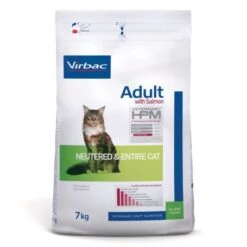 Virbac Veterinary HPM Cat Adult With Salmon Neutered & Entire -Certains Magasins De Fournitures Pour Chats veterinary hpm adult with salmon neuteredentire cat 5