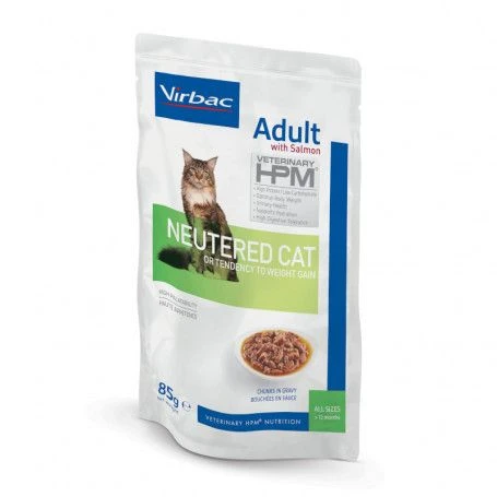 Virbac Veterinary HPM Chat Adult Neutered Saumon Sachets Repas 6 Virbac Veterinary HPM Chat Adult Neutered Saumon Sachets Repas – Image 4