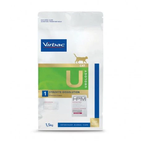 Virbac Veterinary HPM Cat U1 Urology Struvite Dissolution 3 Virbac Veterinary HPM Cat U1 Urology Struvite Dissolution